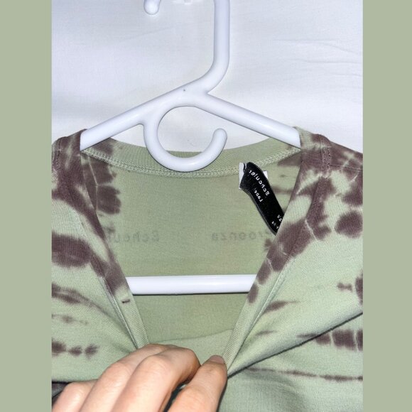 Proenza Schouler White Label Green Tie Dye T-Shirt - Size M - Picture 3 of 8